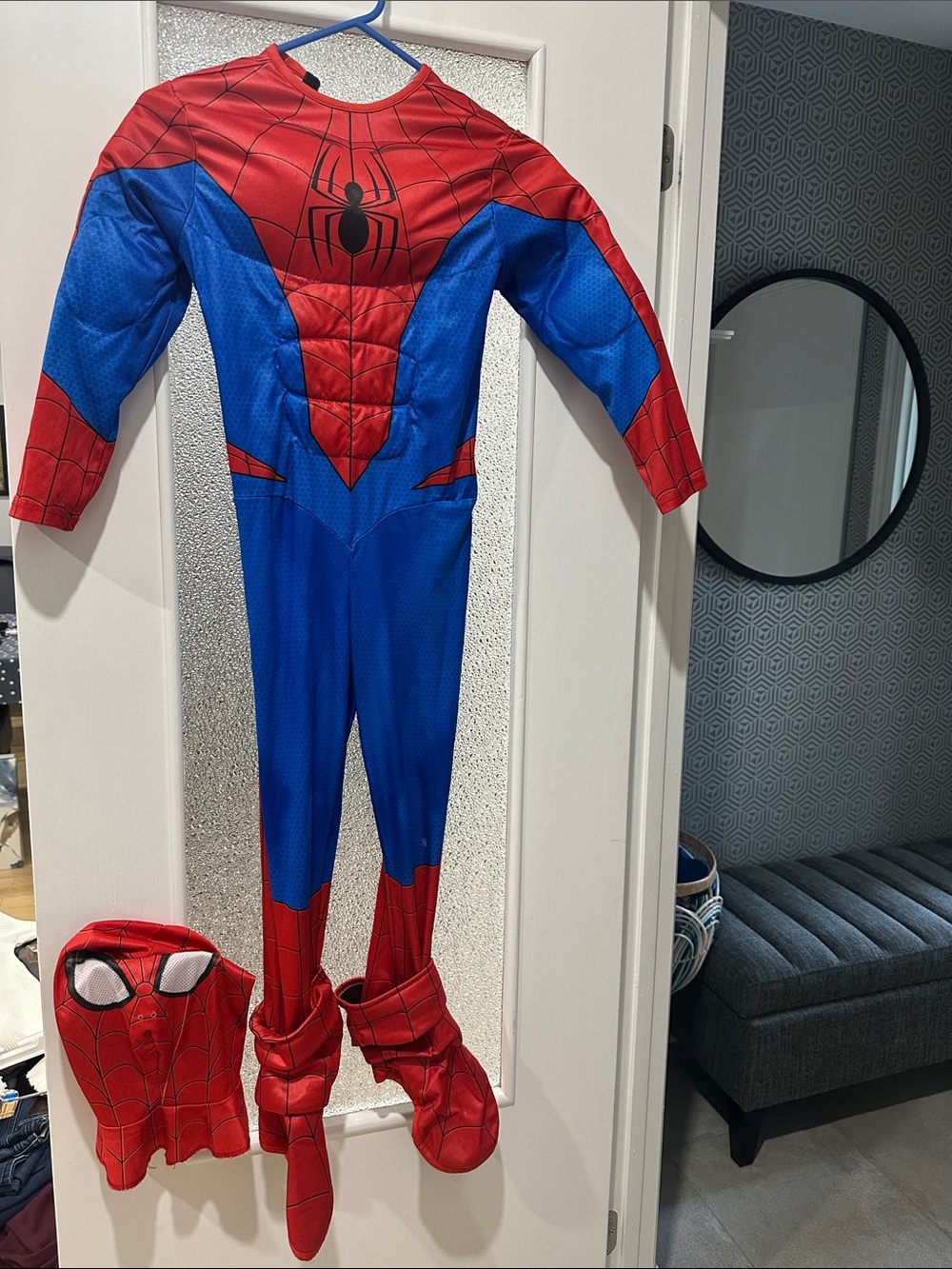 Red & Blue Spider Hero Kids Costume